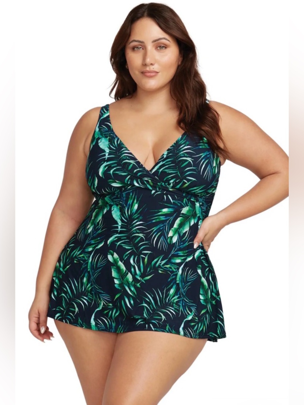 Artesands Palmspiration Delacroix One Piece Swimdress -Size 16